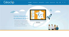 Desktop Screenshot of geoclip.fr